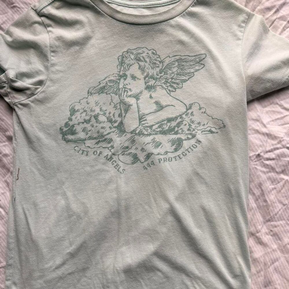 Grayson-threads-black Women's Blue and Green T-shirt